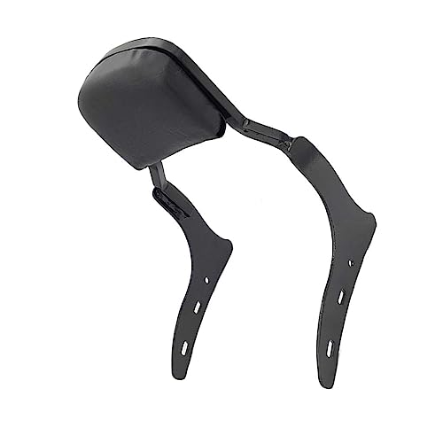 Dhe Best RB-P26 Bike Bullet Harley Style Backrest Support Pillion Back Cushion Back Rest Black for RE Bullet Electra - Image 2