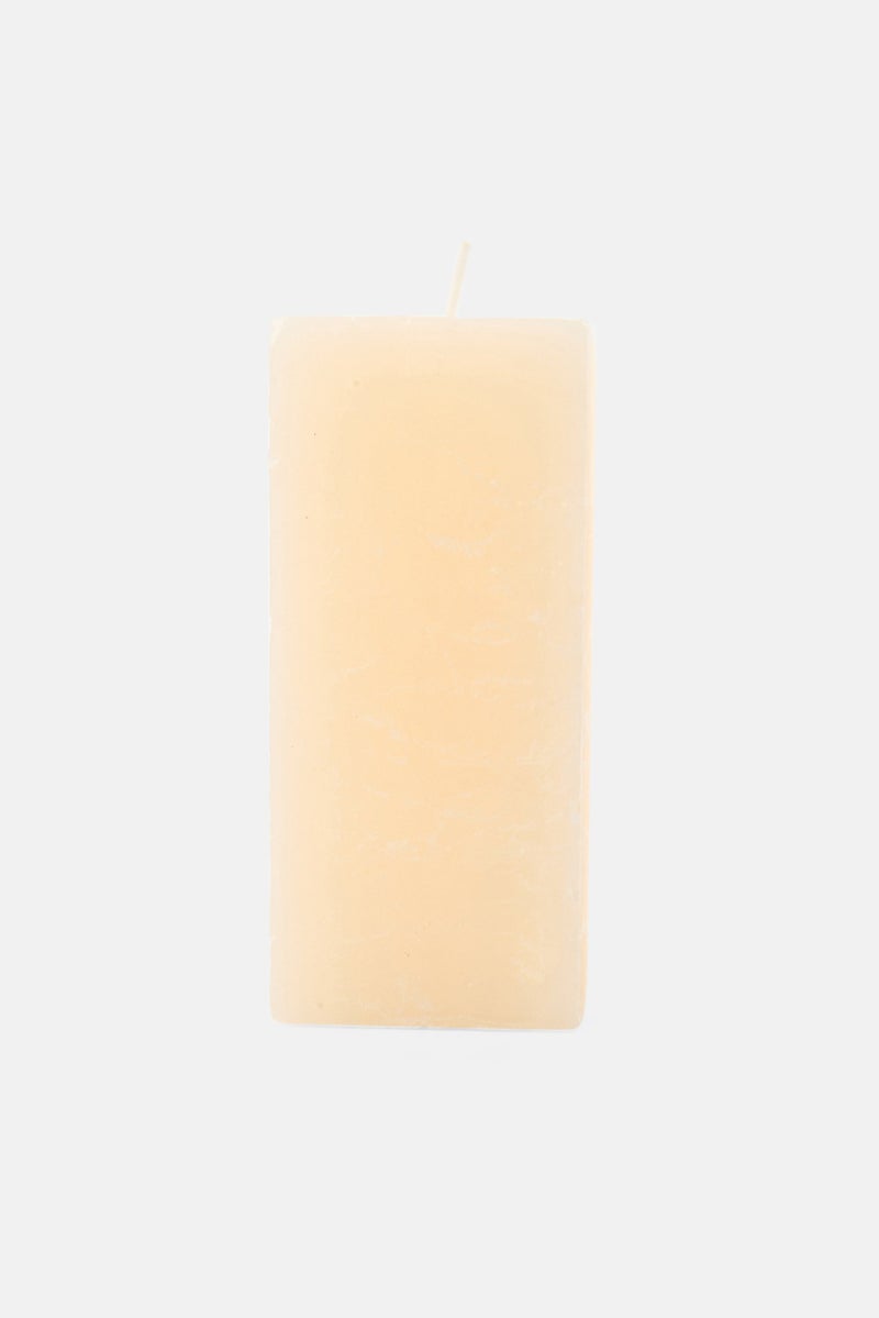 Muy Mucho Rustic Textured Square Candle  - Image 1