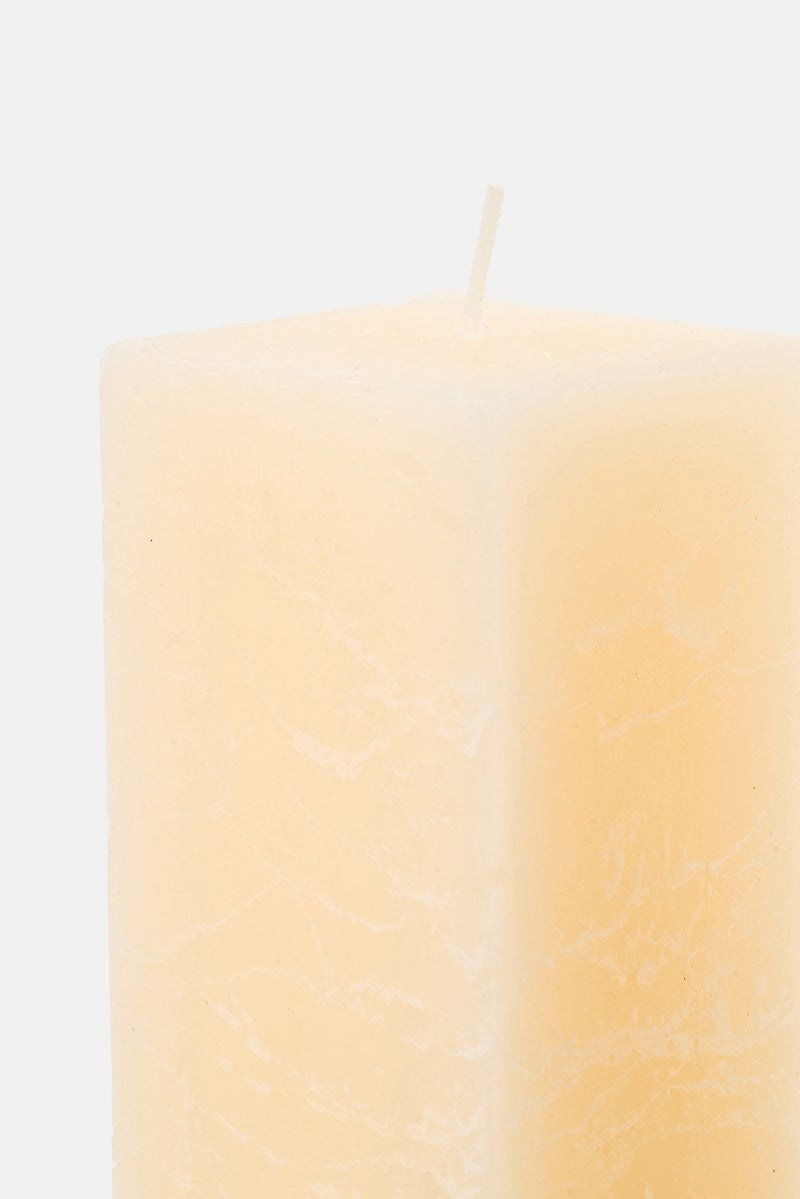 Muy Mucho Rustic Textured Square Candle  - Image 3