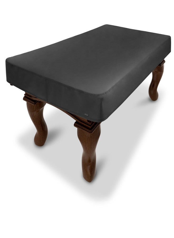 GoSports 9 ft Premium Leatherette Pool Table Cover - Waterproof & Tearproof - Heavy Duty Indoor & Outdoor Billiard Table Cover - Image 1