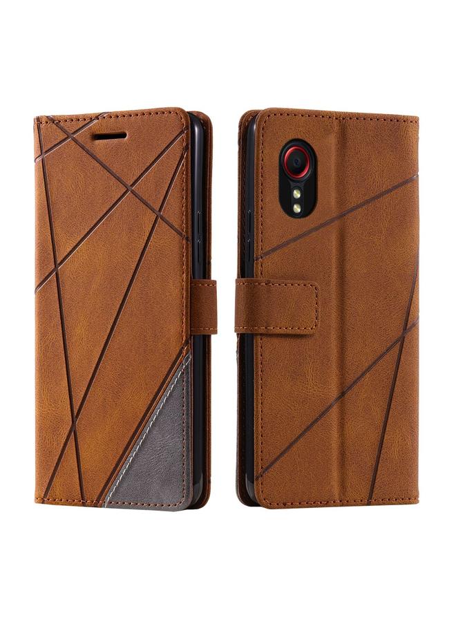S-TOP Case For Samsung Galaxy Xcover 7 Skin Feel Splicing Leather Phone Case - Image 2