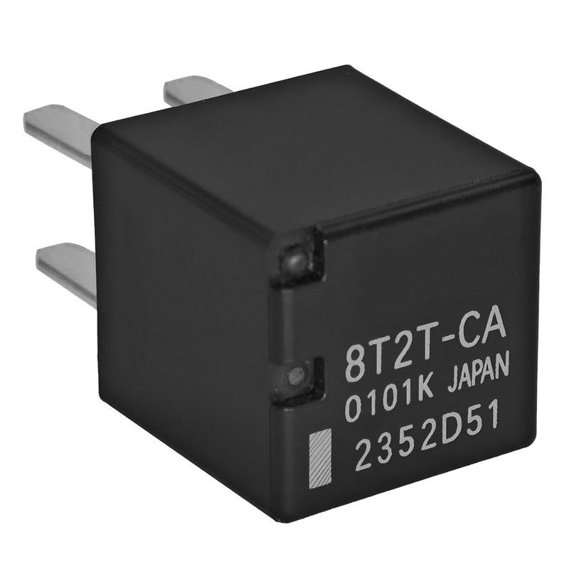 مرحل 8T2T-CA (مجموعة من 2) - 8T2T-CA 0101K 12 فولت تيار مستمر 20 أمبير مرحل أوتوماتيكي عالي الأداء من النوع القابل للتوصيل متوافق مع مركبات فورد - Image 4