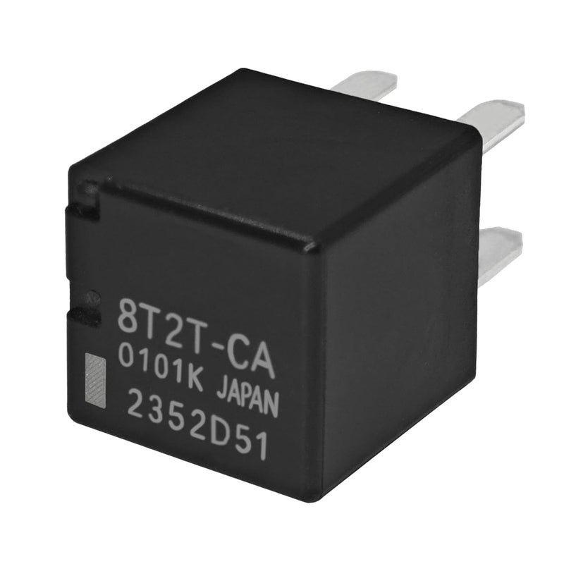مرحل 8T2T-CA (مجموعة من 2) - 8T2T-CA 0101K 12 فولت تيار مستمر 20 أمبير مرحل أوتوماتيكي عالي الأداء من النوع القابل للتوصيل متوافق مع مركبات فورد - Image 5
