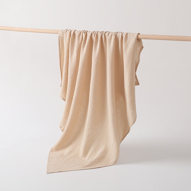 Newborn Baby Double Gauze Bath Towel Pure Cotton Absorbent Thin Baby Children'S Big Towel Cover Blanket No Deformation - Image 4