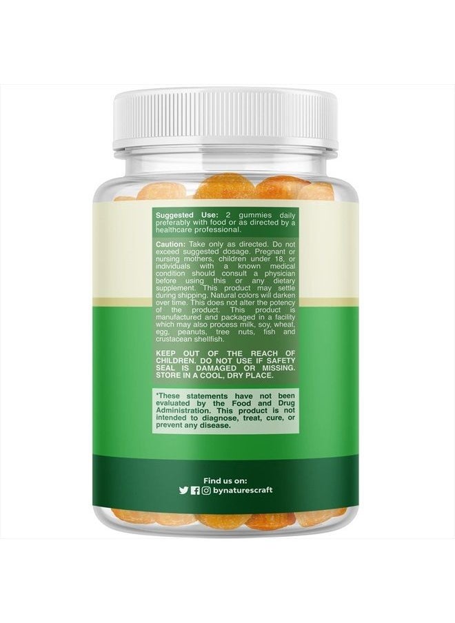 Natures Craft - Chewable Vitamin C Gummies for Adults - Halal Vitamin C Immune Support Gummies - Ascorbic Acid Natural Vitamin C Gummy Immune Booster for Adults and Natural Cold Remedy Gummy Vitamin C Vitamins - Image 1