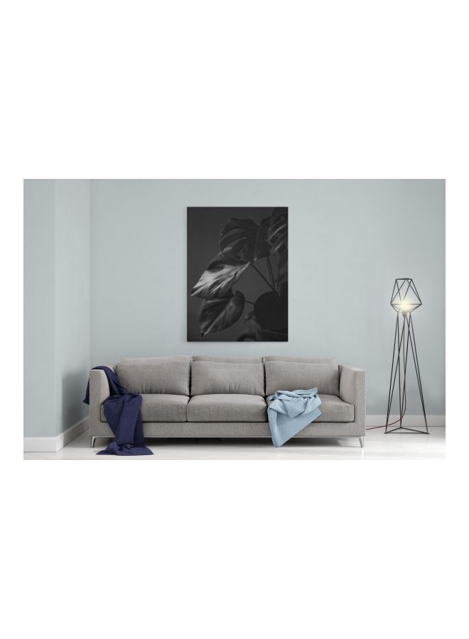LOWHA Printed Framed Canvas Wall Art Black - Image 4
