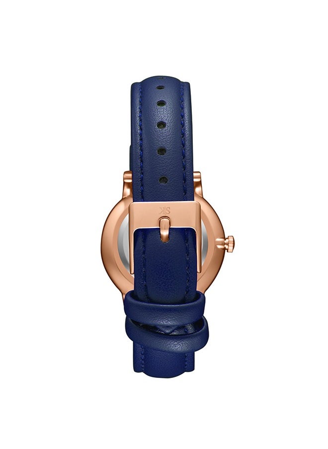 KENNETH SCOTT Kenneth Scott K23540-RLNN Women Analog Display Watch & Polyurethane Strap Blue  - Image 3