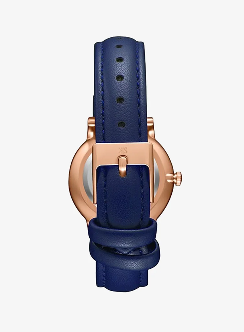 Kenneth Scott Blue Women's Polyurethane Analog Watch K23540-RLNN - 33 mm for Women | Best Price UAE