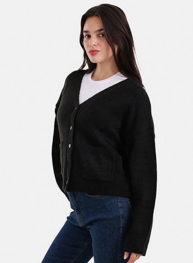 Carina Classic Button-Down Cardigan - Image 2
