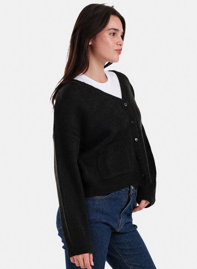 Carina Classic Button-Down Cardigan - Image 3