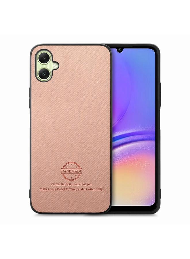 S-TOP Case For Samsung Galaxy A04e / F04 / M04 Twill Fabric Leather Skin Back Phone Case - Image 1