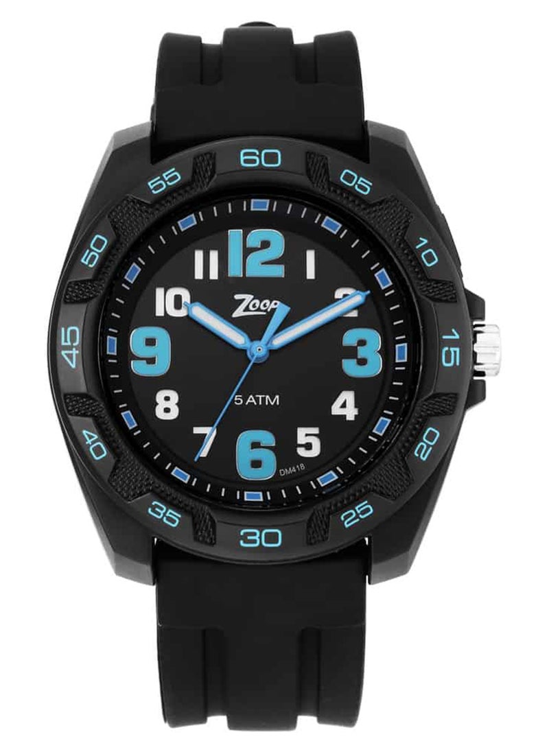 Zoop - Kids Unisex Analog Round Shape Silicone Wrist Watch 16016PP02 - 48 Mm - Image 1