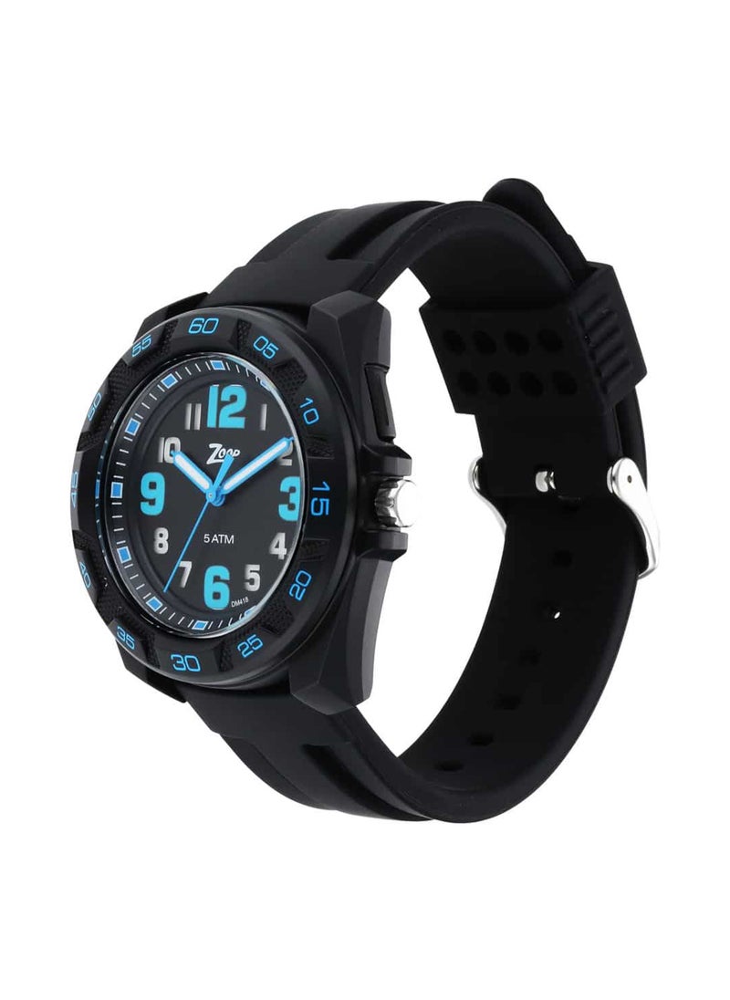Zoop - Kids Unisex Analog Round Shape Silicone Wrist Watch 16016PP02 - 48 Mm - Image 1