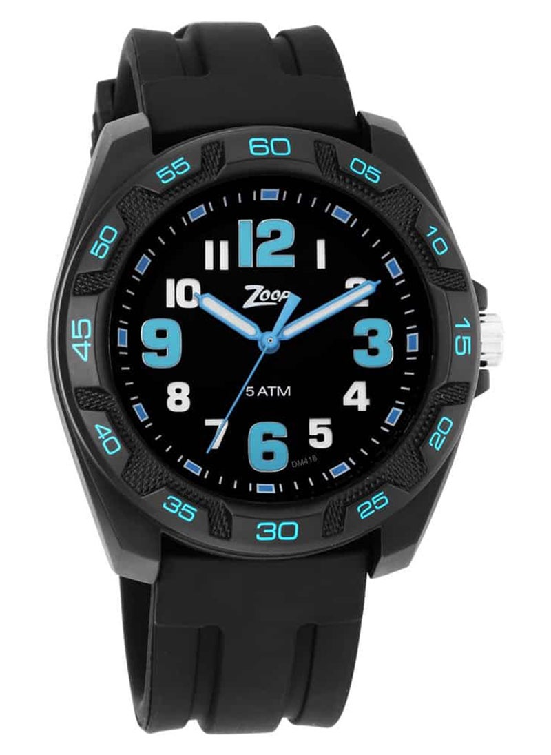 Zoop - Kids Unisex Analog Round Shape Silicone Wrist Watch 16016PP02 - 48 Mm - Image 1