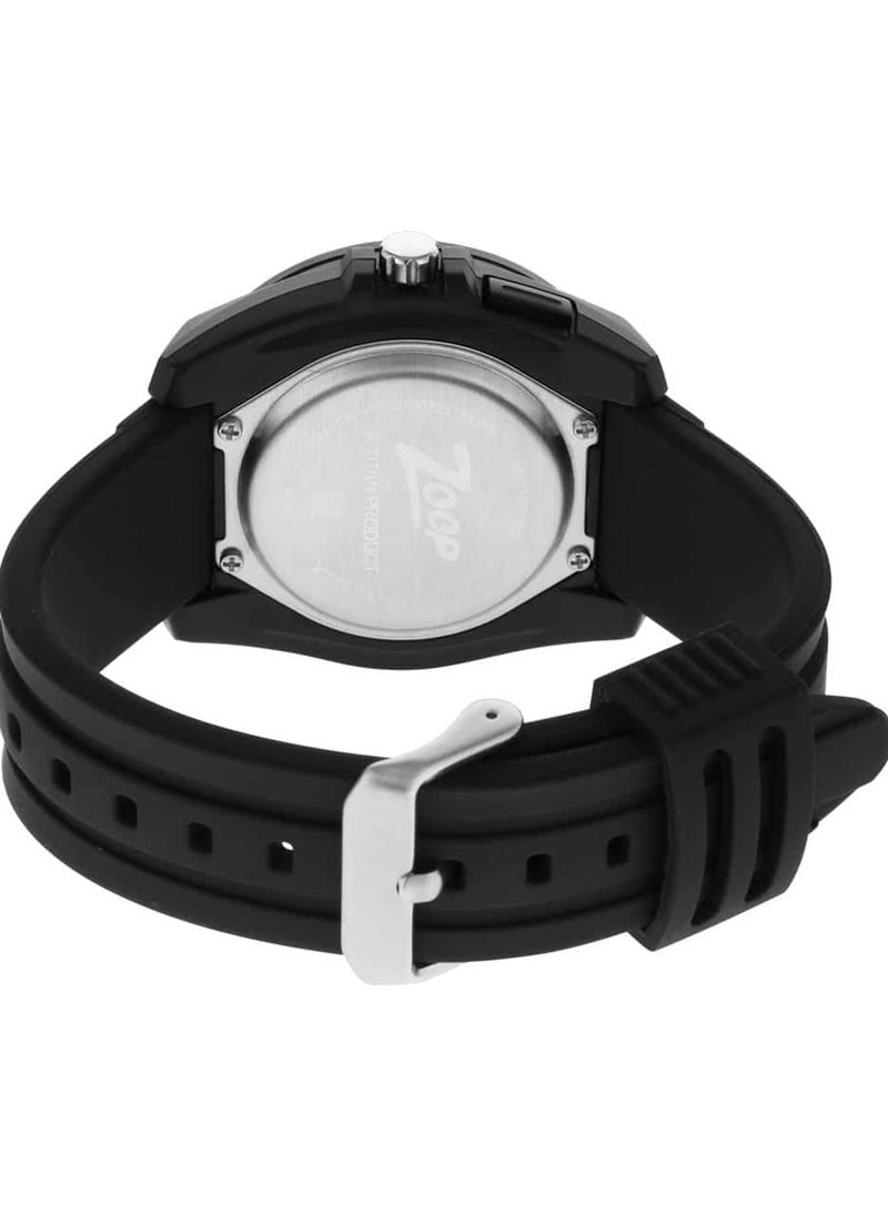 Zoop - Kids Unisex Analog Round Shape Silicone Wrist Watch 16016PP02 - 48 Mm - Image 1