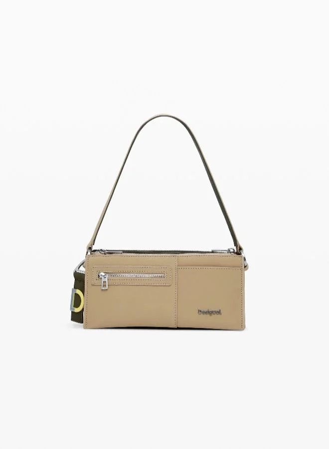 DESIGUAL Small Two-Tone Convertible Bag
