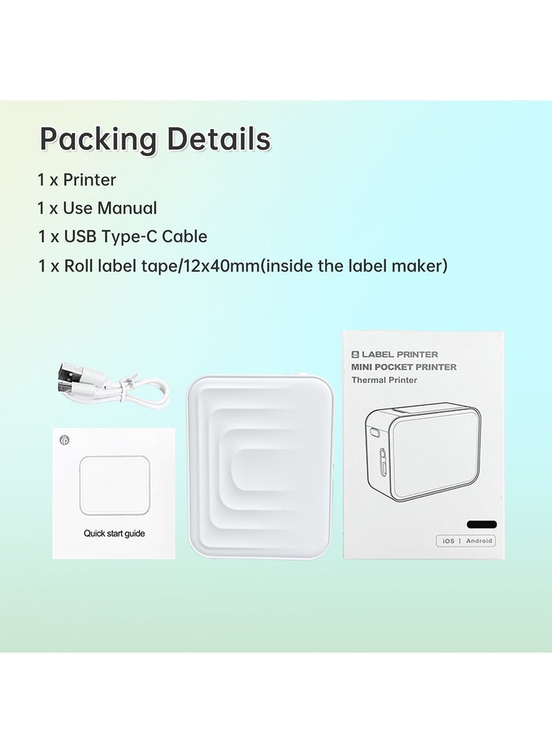 Kidle طابعة ميني بلوتوث لصنع الملصقات - Image 4