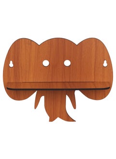 Webelkart Webelkart Decorative Antique Elephante Wall Self |Wooden MDF Made Wall Mounted Floating Shelves Innovative Wall Self  - Image 4