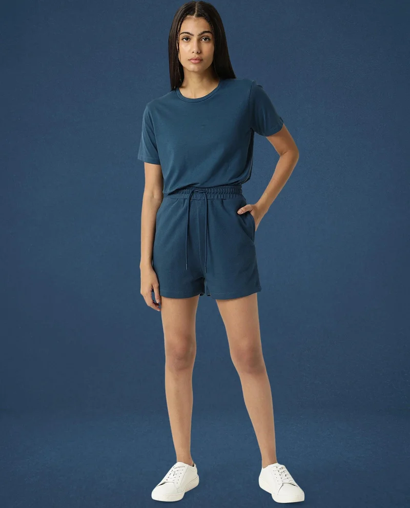 Rareism Women's Mid Rise Shorts