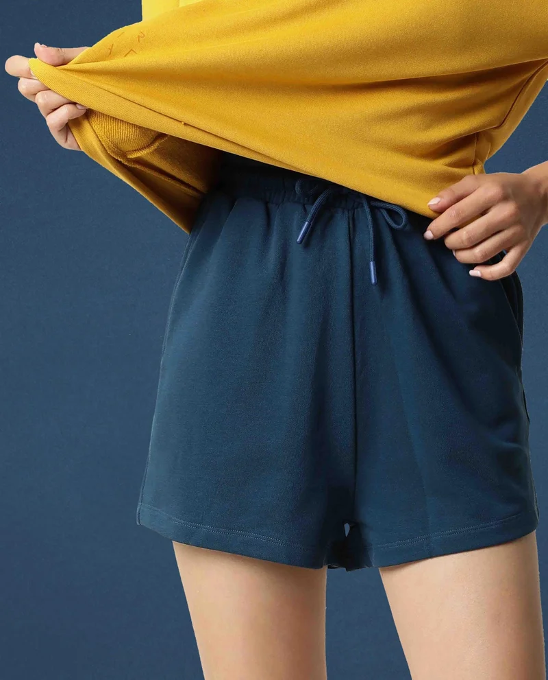 Rareism Women's Mid Rise Shorts