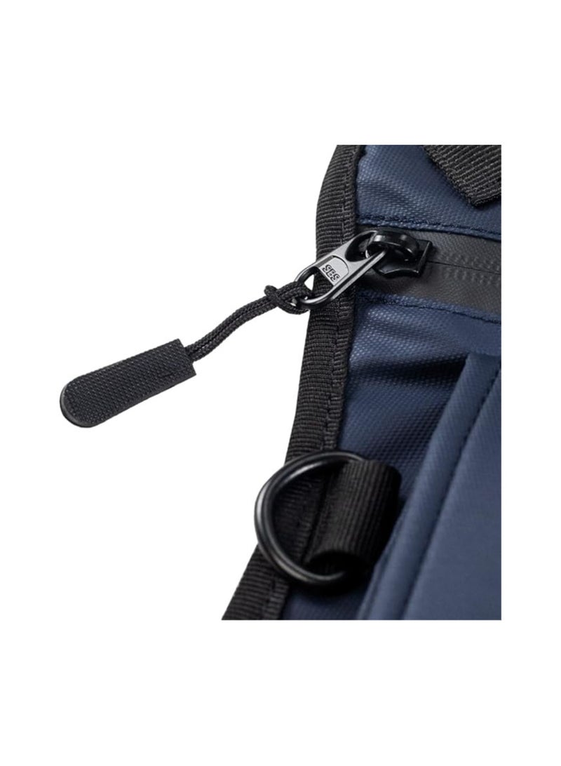 CARBONADO Carbonado Vector Unisex Waist Bag | Multipurpose Utility Cross Body Bag | Water Repellent | Strap to Leg or Hip | for Travel, Outdoor and Adventures, Dark Blue, Travel Accessories - Image 3