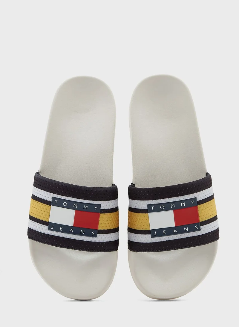 TOMMY JEANS Casual One Strap Slides