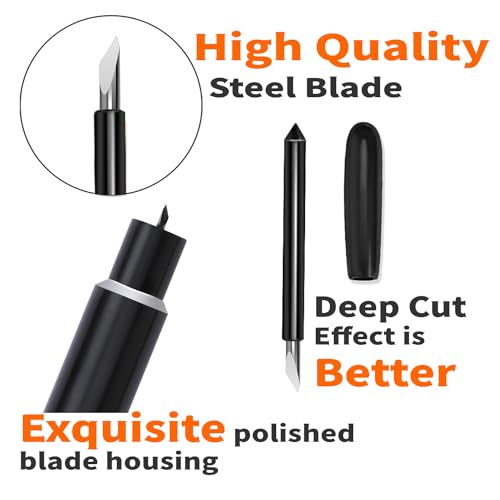 THANMAO Premium Fine-Point Blade + Housing, Cutting Blade Compatible with Maker 3/Maker/Explore 3/Explore Air 2/Air/,Cutting Blade for cardstock,Vinyl,Iron-on Paper,Foam Board,and Lightweight Fabrics - Image 4