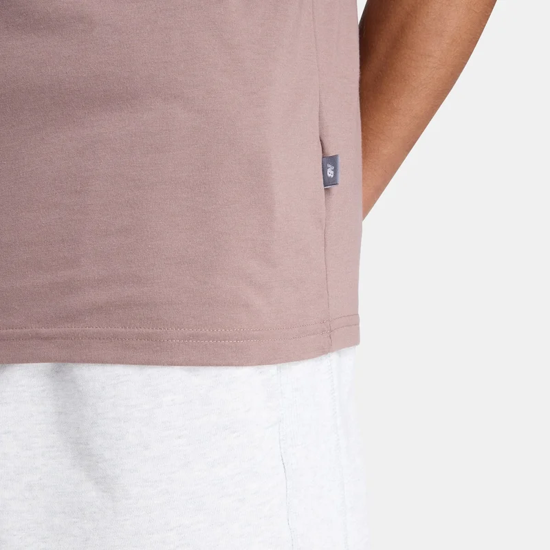 New Balance Beige Men's Heathertech Graphic T-Shirt for Men | Best Price UAE