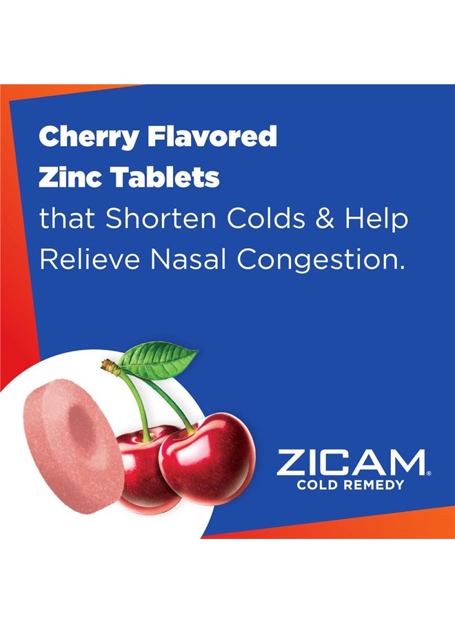 Cold Remedy Zinc Rapidmelts, Cherry Flavor, 18 Count (Pack of 1)