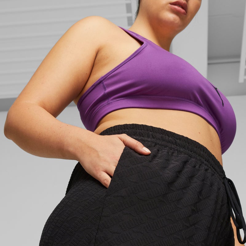 PUMA Fit Womens Black Training Branded Jogger - Image 3