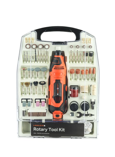 234-Piece Rotary Tool Kit With Case