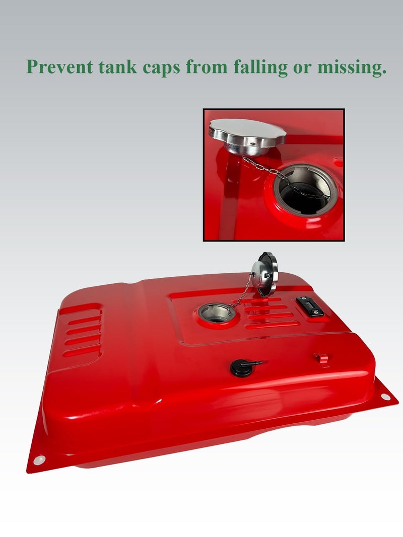 YAMAKATO â‰ˆ17x23.5" Generator Gas Fuel Tank for Honda and Clone 389cc 420cc 439cc Predator 7000 9000ï¼ˆ7 gallonsï¼‰ - Image 3