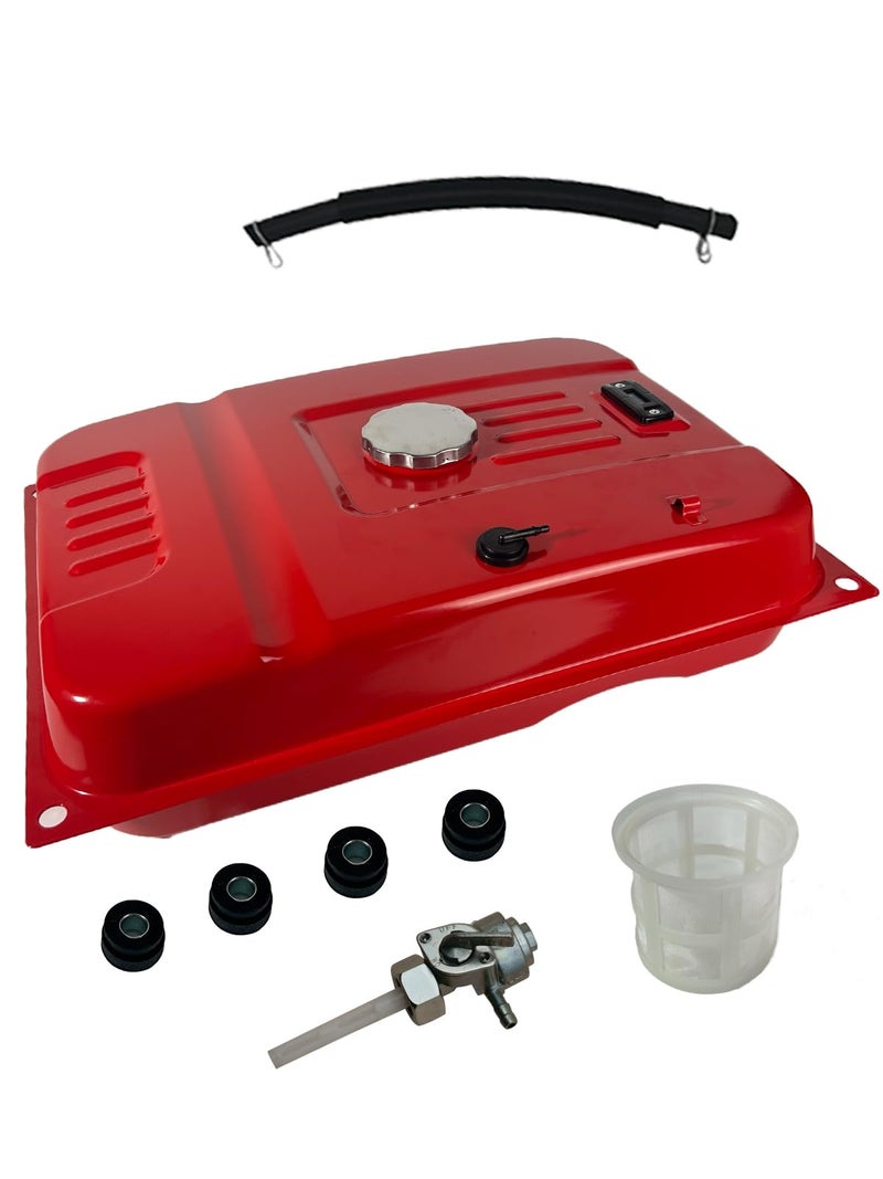 YAMAKATO â‰ˆ17x23.5" Generator Gas Fuel Tank for Honda and Clone 389cc 420cc 439cc Predator 7000 9000ï¼ˆ7 gallonsï¼‰ - Image 1