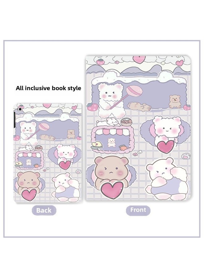 Suitable For Xiaomi Tablet 6Pro Protective Cover For Xiaomi Tablet 5pro Computer 8 Inch 10.1 Full Coverage 12.4 Inch Soft Case-Color:Lollipop Bear-Applicable Model:Pen Slot Millet Tablet 5 Pro12.4 I