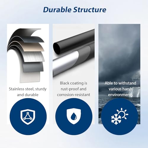 DNSbabi Stainless Steel Doorbell Mount for Ring(2nd Gen - 2020 Release), Doorbell Extender Mount, Adjustable 3.5" to 5.9", Better Visibility and Angle, for Home Rentals, Office - Image 5
