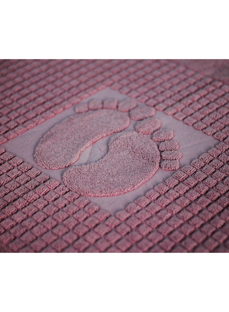 ريلاكس دواسه حمام بطبعة قدم من ريلاكس - كشمير - 51 × 93 سم - Image 2