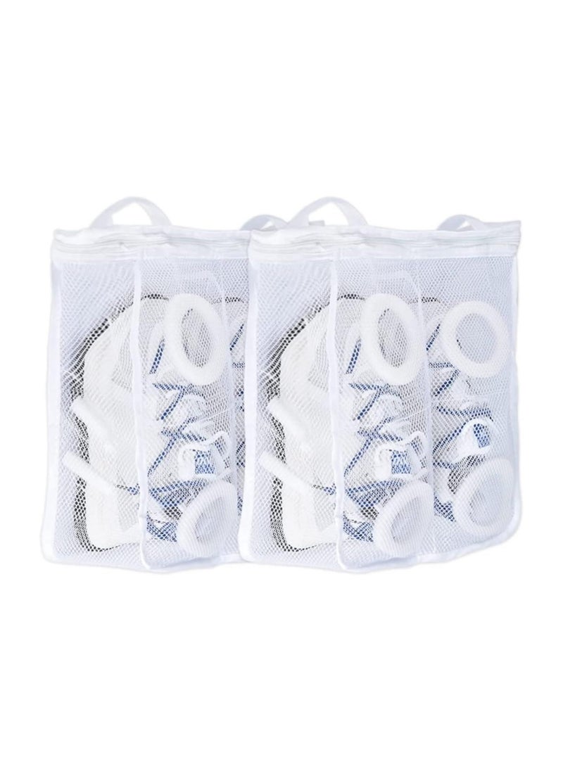 RATSAW - Shoe Washing Bags Laundry Bags with Zip Closure Reusable Hanging Bag for Sneakers Running Shoes and Socks 2 Pcs - Image 1