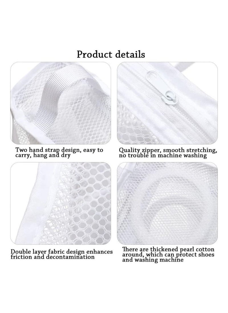 RATSAW - Shoe Washing Bags Laundry Bags with Zip Closure Reusable Hanging Bag for Sneakers Running Shoes and Socks 2 Pcs - Image 1