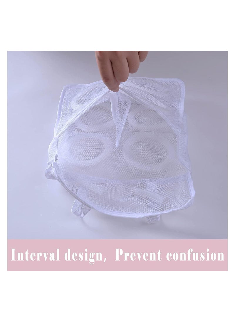 RATSAW - Shoe Washing Bags Laundry Bags with Zip Closure Reusable Hanging Bag for Sneakers Running Shoes and Socks 2 Pcs - Image 1
