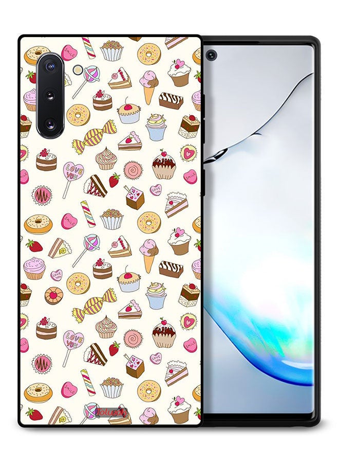 Tolwak Samsung Galaxy Note 10 4G Protective Case Cover Pattern Of Favorite Items - Image 1