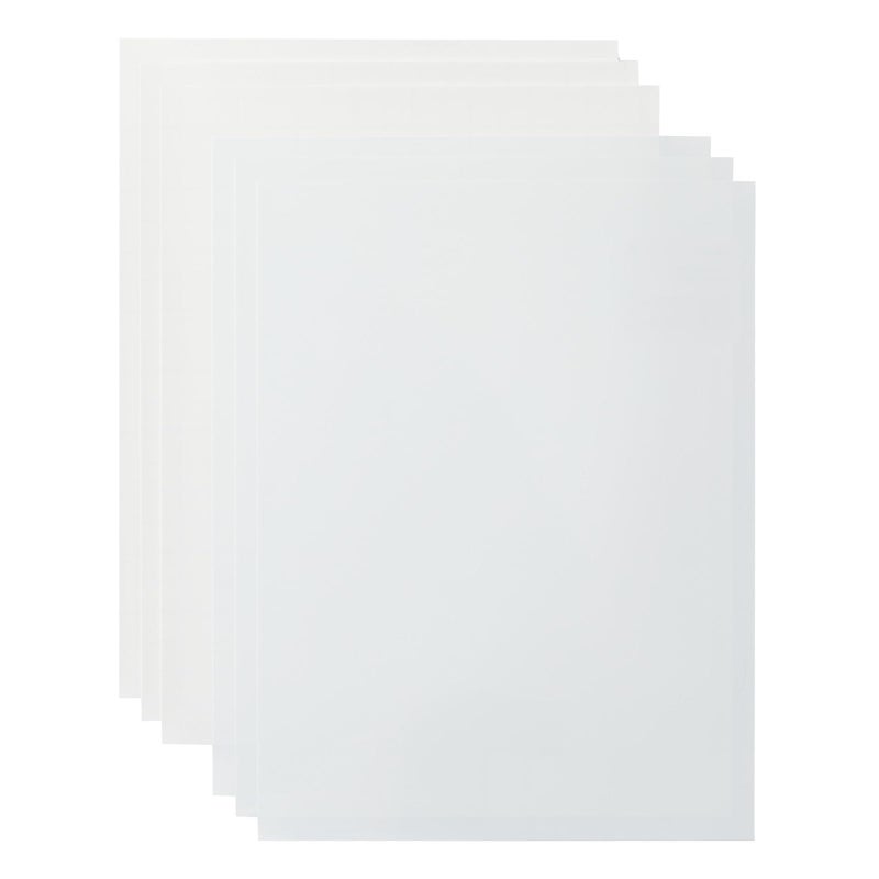 Cricut مجموعة ملصقات مقاومة للماء قابلة للطباعة من كريكوت، 20 ورقة شفافة (8.5" × 11") - متوافقة مع طابعات النفث - لماكينات جوي إكسترا، إكسبلور، ومايكر - Image 2