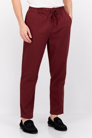 Men Straight Fit Brand Logo Straight Leg Pants, Marron - pzsku/ZAC14872EF01CC2D24561Z/45/1747056793/225916cc-6757-40a9-a26a-0c1c9c412c61