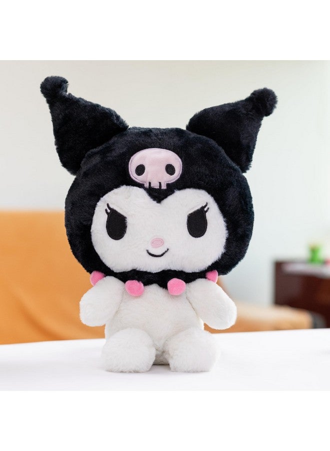Mirada White Kuromi Plush Toy | Cute and Soft Stuffed Animal for Kids, Girls for Birthdays, Valentine’s Day & Room Decor - 30cm - Image 1