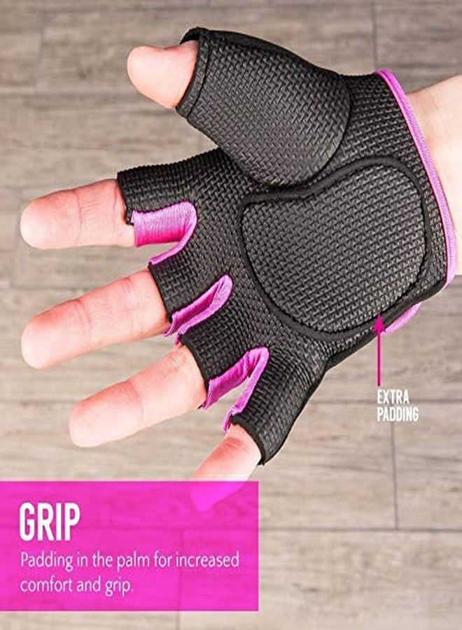 serveuttam Weight Lifting Gloves for Gym Workout, Crossfit, Weightlifting, Fitness & Cross Training - The Best for Men & Women (Pink) - Image 4
