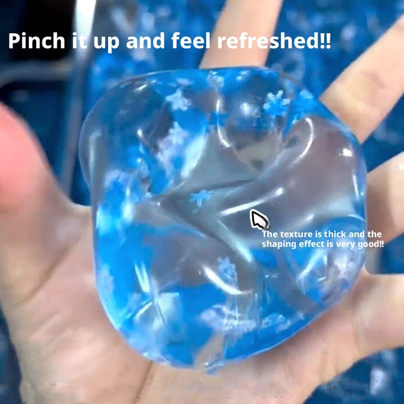 Snowflake Squishy Toy Slow Rebound Stress Relief - Image 3