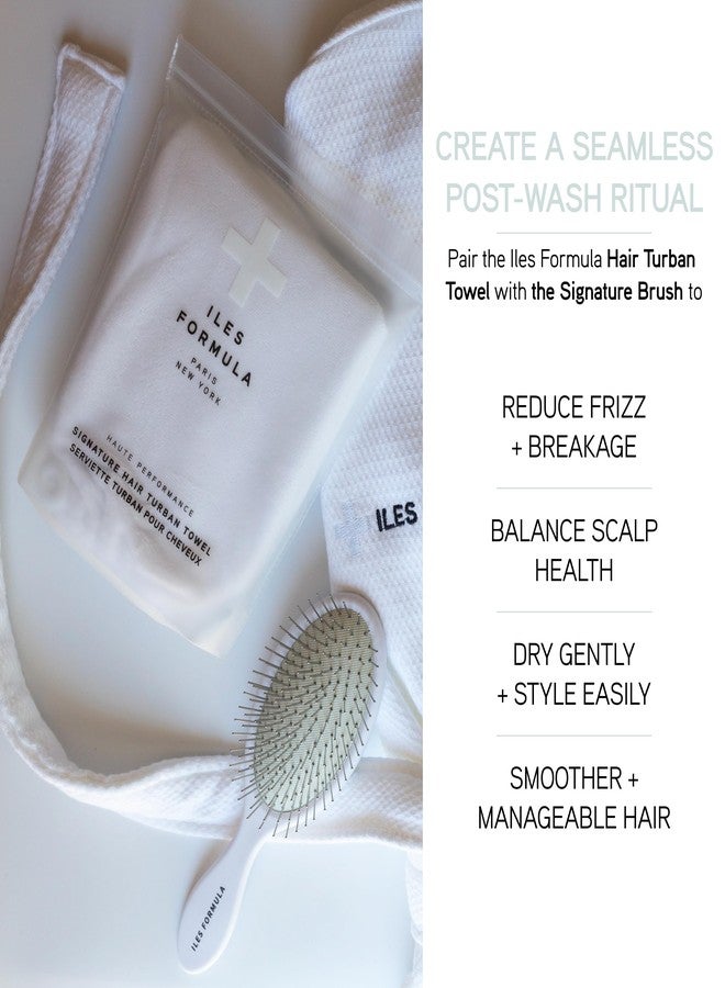 Iles Formula Signature Styling Wet Brush – Detangling Hairbrush for Wet or Dry Hair, Gentle Anti-Static Paddle Brush for Women and Men to Smooth & Reduces Breakage, Designed for All Hair Types - Image 4