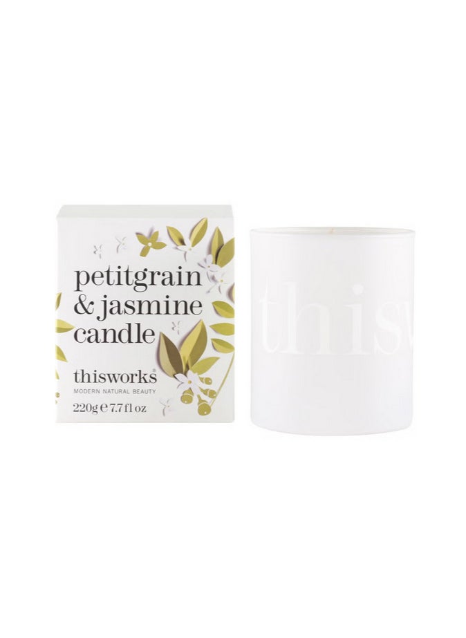 This Works - this works Limited Edition Petitgrain and Jasmine Candle (220g) - Image 1