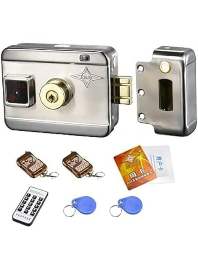 Smart Electronic Door Lock – Access Control System – 125 Users – Silver - Image 2
