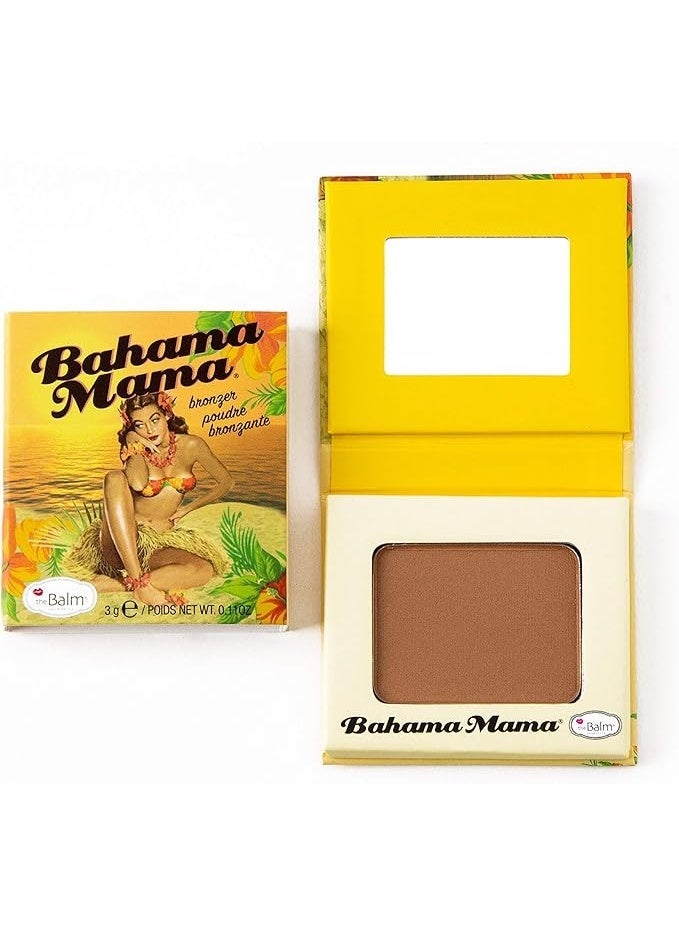 The Balm Cosmetics The Balm Bahama Mama Travel Size Bronzer, Eyeshadow & Contour Powder - Image 1