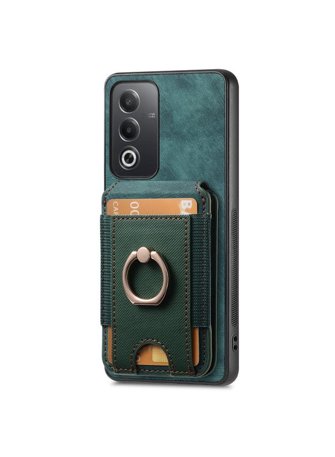 S-TOP Case For OPPO A3 Pro Global / A80 5G Retro Splitable Magnetic Stand Card Bag Leather Phone Case - Image 2